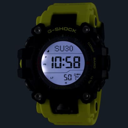GW-9500MRY-1A9 im Dunkeln mit LED-Beleuchtung