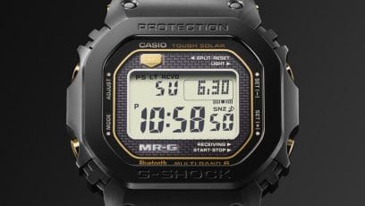 MRG-B5000R-1 Akzente in Schwarz und Gold, die von der Originalserie übernommen wurden