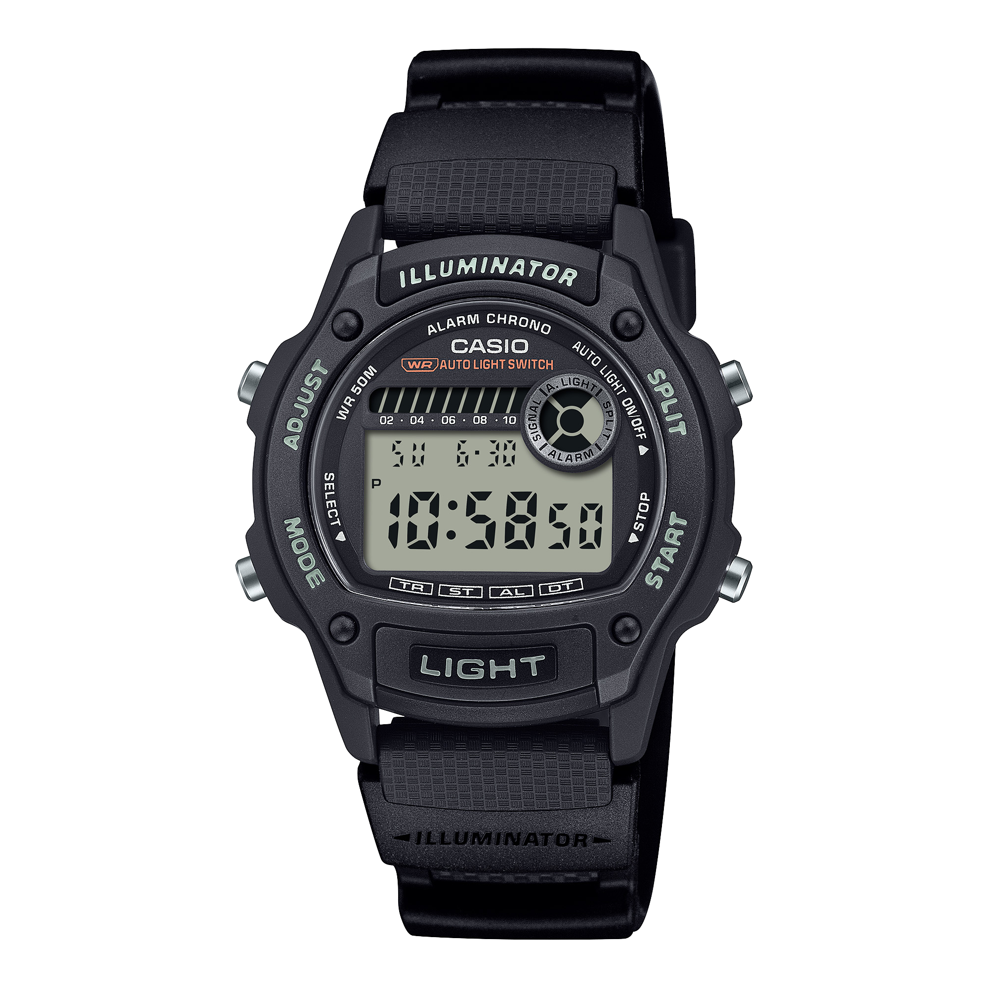 CASIO Timeless Collection Uhr W-220H-1AV | Schwarz