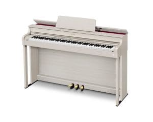 Vista general del piano digital CASIO CELVIANO AP-750 de palisandro.