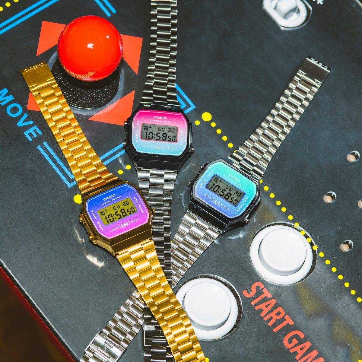 From left: A168WERG-2A, A168WERB-2A, A168WER-2A