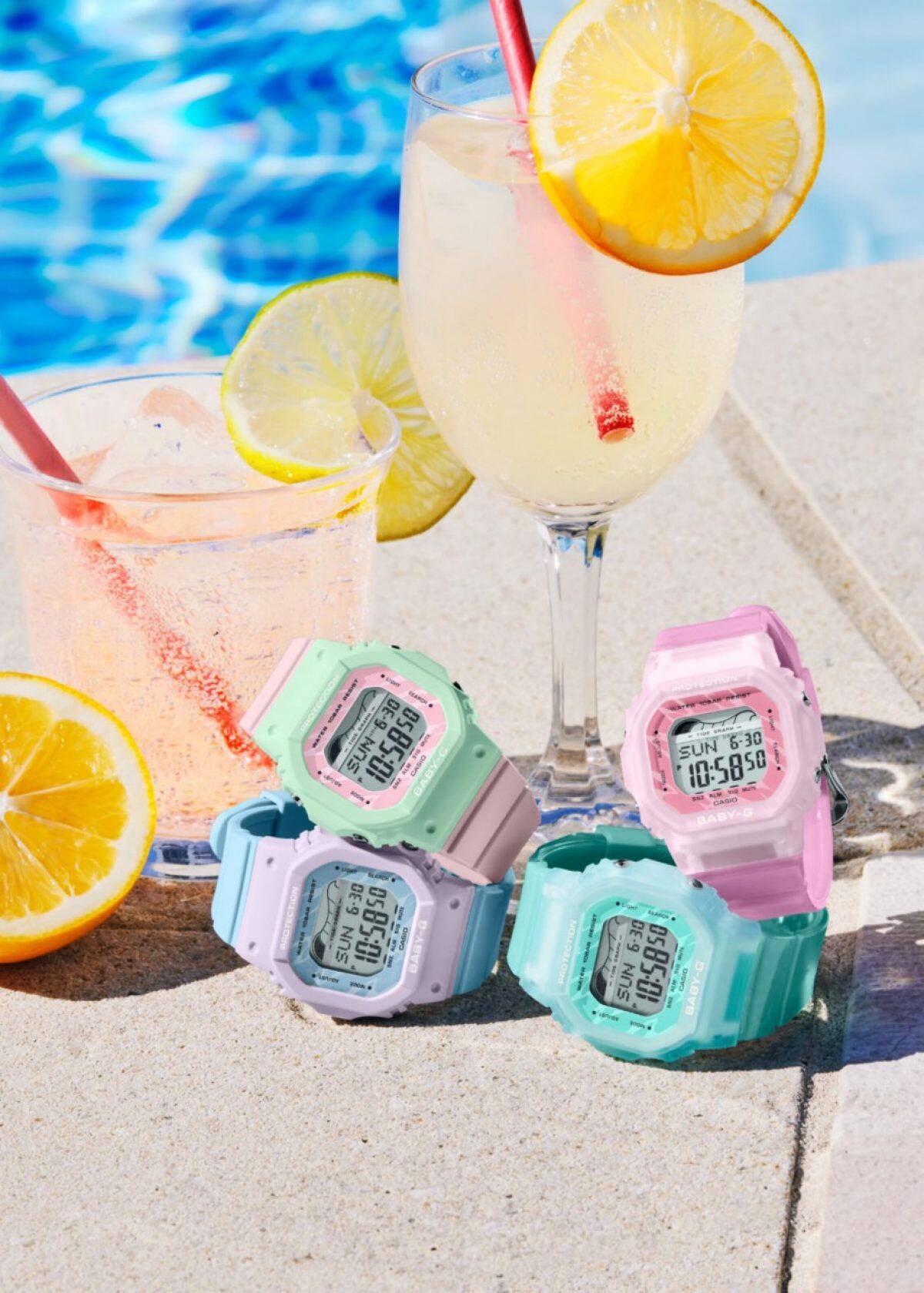 En el sentido de las agujas del reloj desde la parte superior derecha: BLX-565S-4, BLX-565S-2, BLX-565-2 y BLX-565-3