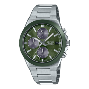 Vista frontal de la EFS-S650D-3AEF con dial verde