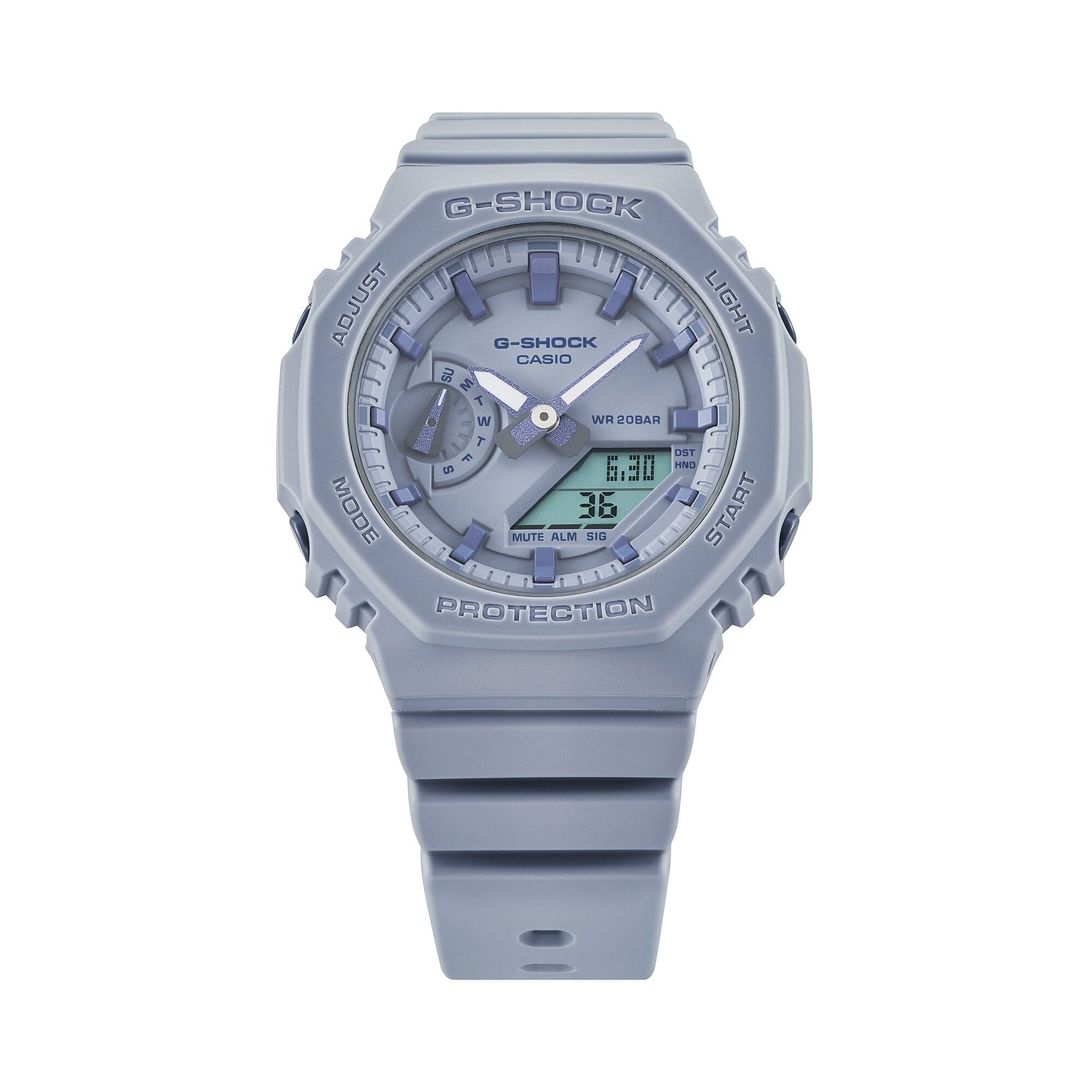 Casio GMA-S2100BA-2A2ER Orologio Sportivo Donna Uomo, Colore Blu, Design Resistente