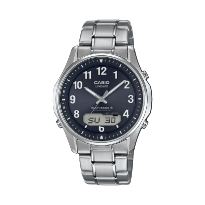 Vista frontal del modelo plateado LCW-M100TSE-1A2