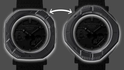 Bisel giratorio del reloj de pulsera PRO TREK