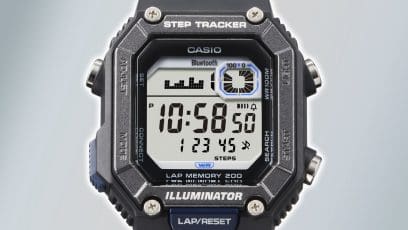 WS-B1000-1AV Cronómetro y contador de pasos para un estilo de vida activo