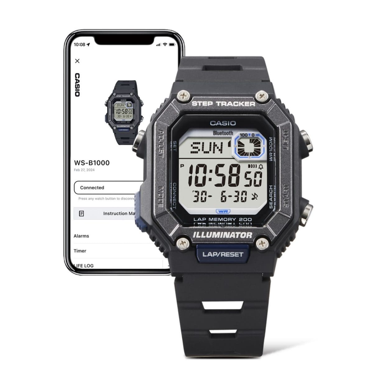 WS-B1000-1AV Emparejamiento práctico del smartphone para una mayor comodidad diaria