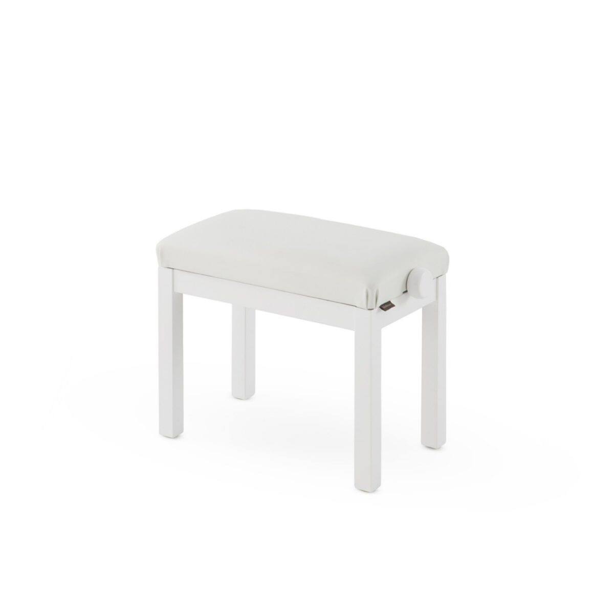 The white piano bench BG30A-WE 