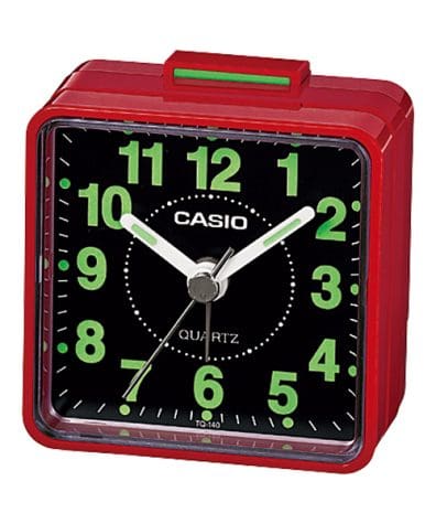 Casio PQ-30B-1EF – Sveglia Tascabile Con Luci LED, Snooze E Allarme Giornaliero, Colore Nero - 4
