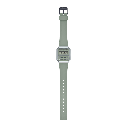 Complete view of the A100WEF-3A wristwatch from CASIO Vintage Collection