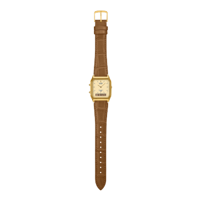 Leather watches - Genuine leather, Faux leather
