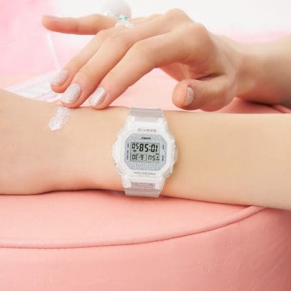 BGD-565GC-7ER on a woman's wrist