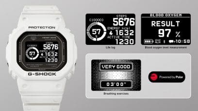DW-H5600-7 Watch mode for managing health