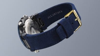ECB-2000SS-2A Alcantara band for an extra-special touch