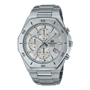 Casio EFB-710D-7AVUEF Orologio Uomo Analogico - Bracciale In Acciaio, Vetro Zaffiro, Impermeabile 10 Bar, Design Classico