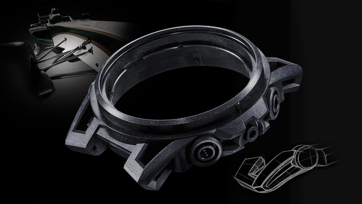 EFS-S640D-1AV Carbon fibre-reinforced resin case with suspension arm design