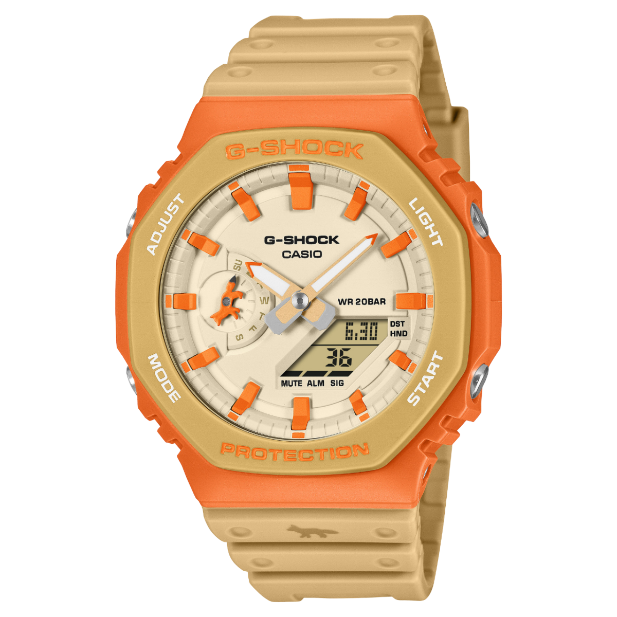 Front view of the orange GA-2110MK-5AER