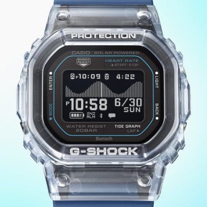 GBX-H5600-2 Digital face with MIP LCD: Striking display of tide graphs