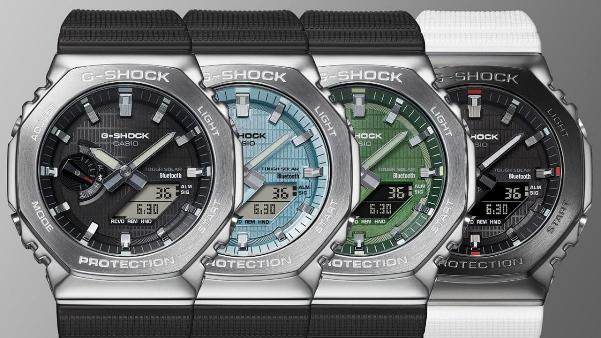 The four GBM-2100 G-STEEL models side by side