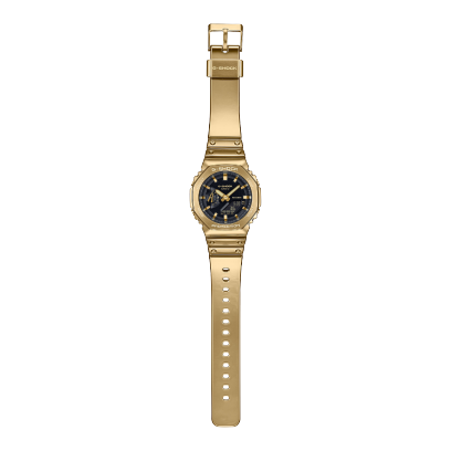 Complete view of the G-SHOCK analogue watch GM-2100YMG-9A
