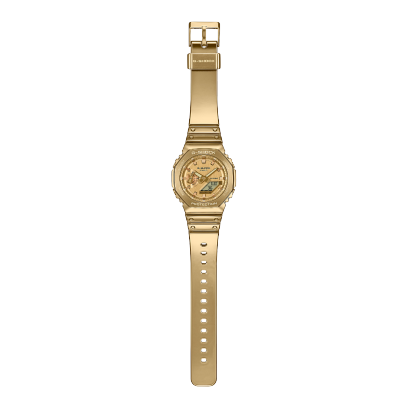 Complete view of the G-SHOCK analogue watch GM-2100YMG-9A9