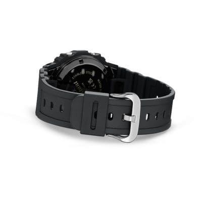 Back of the GW-5000HS-1 watch and its metal clasp