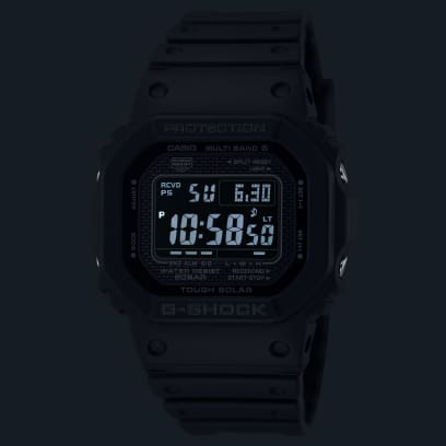 Radiant LED lighting of the GW-5000HS-1 in the dark