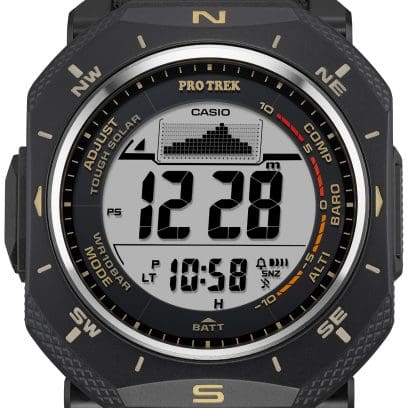 The altimeter is switched on on the digital display of the PRG-69B-1ER.