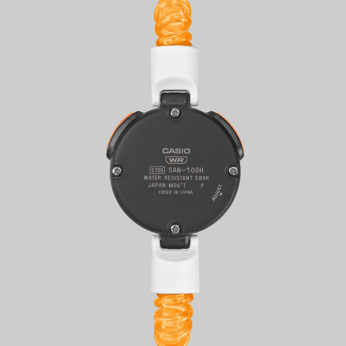 Black back of the sauna clock SAN-100H-7B