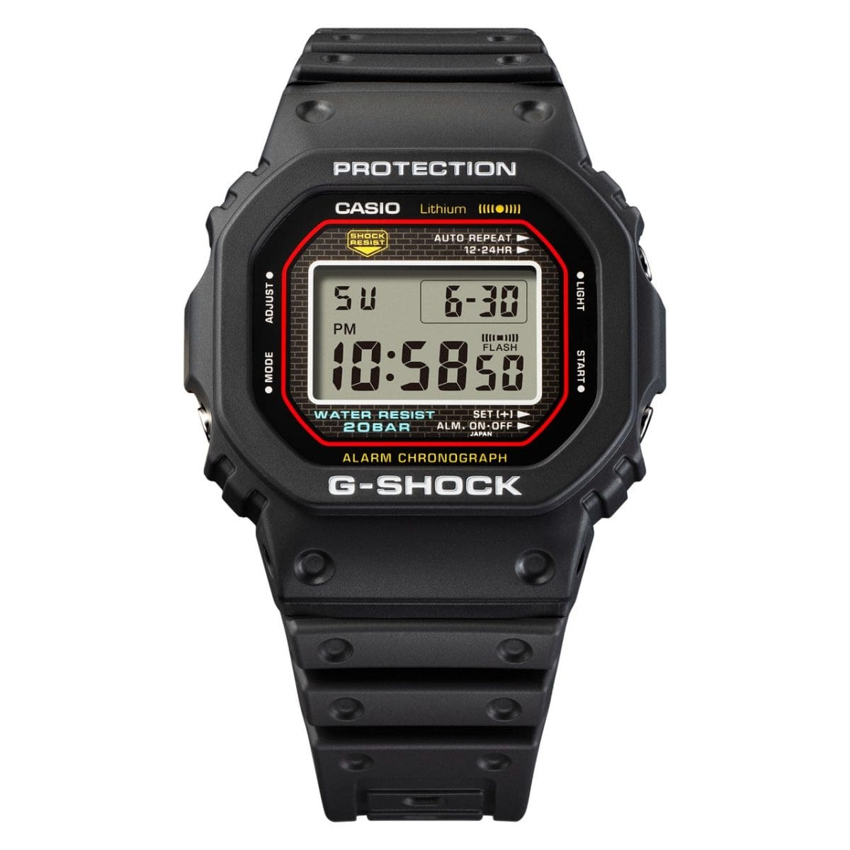 Choix des matériaux pour la DW-5000R-1A : Résine bio