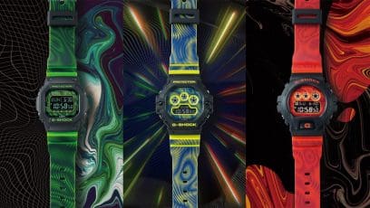 De gauche à droite : DW-D5600TD-3, DW-5900TD-9, DW-6900TD-4