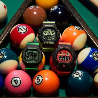 De gauche à droite : DW-D5600TD-3, DW-5900TD-9, DW-6900TD-4