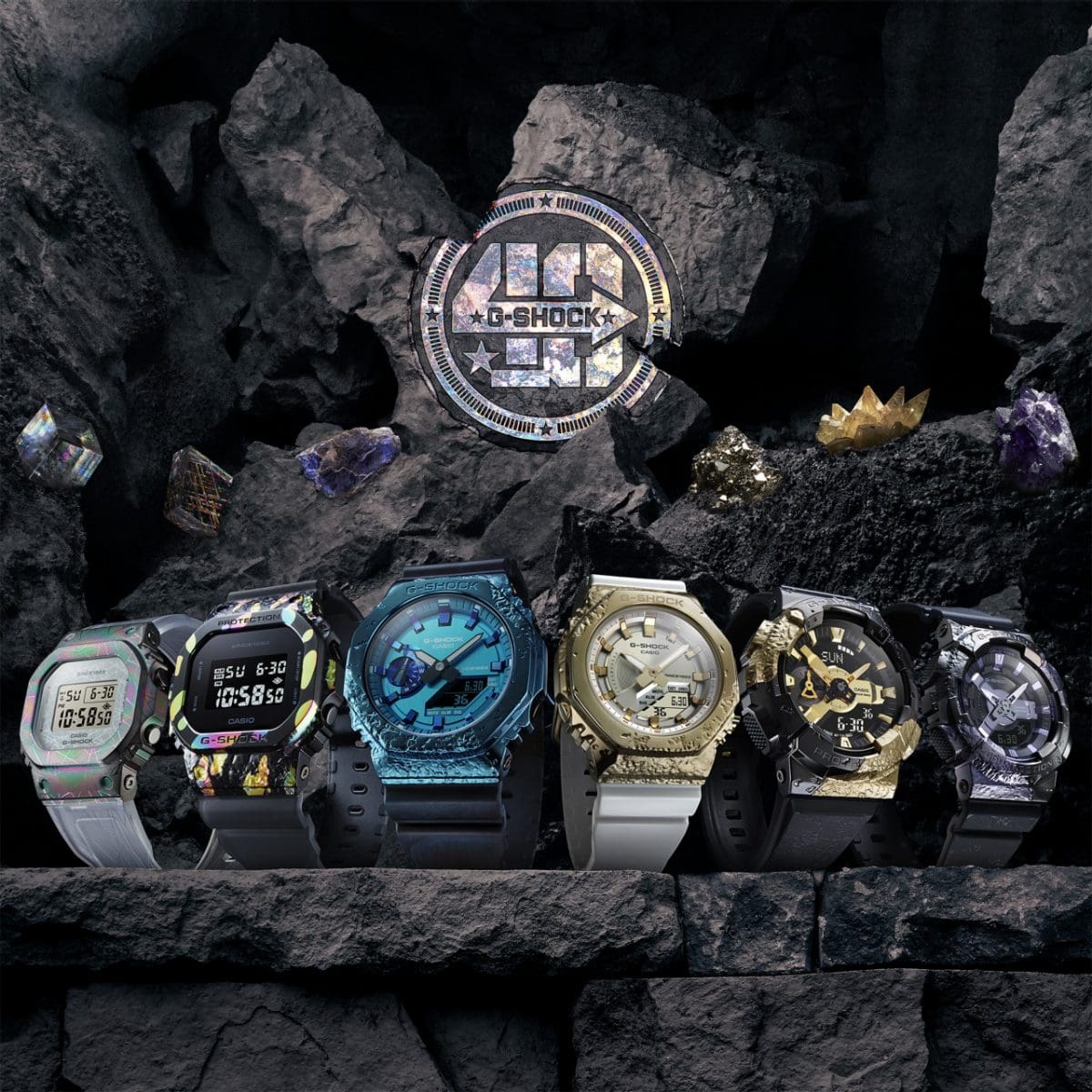 Série G-SHOCK Adventurer's Stone 40e anniversaire