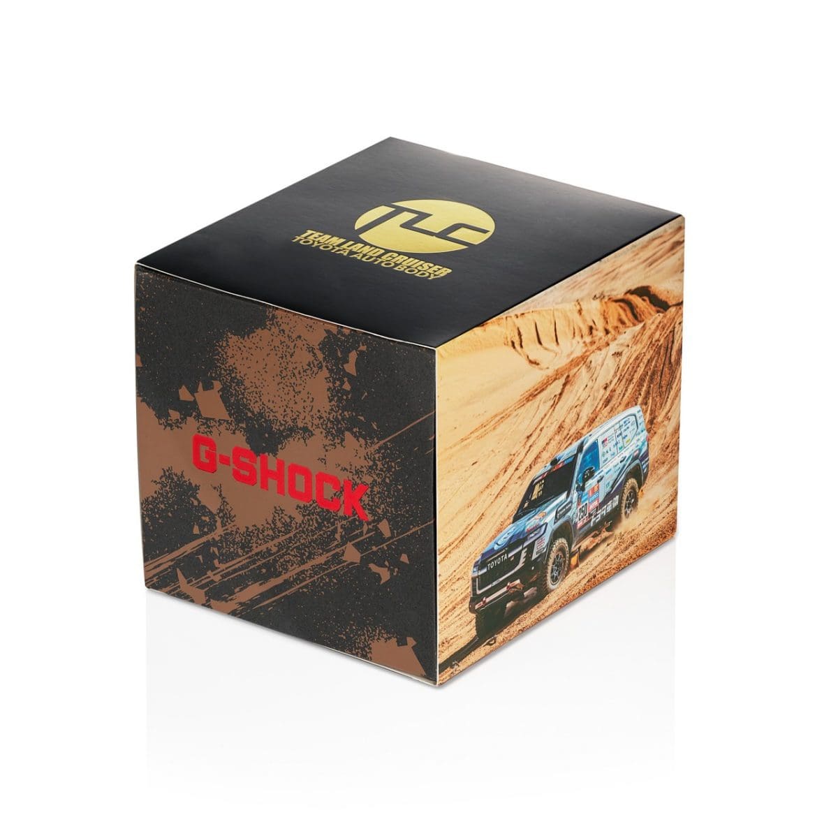 Emballage de la montre de collaboration G-SHOCK x Team Land Cruiser GW-9500TLC-1