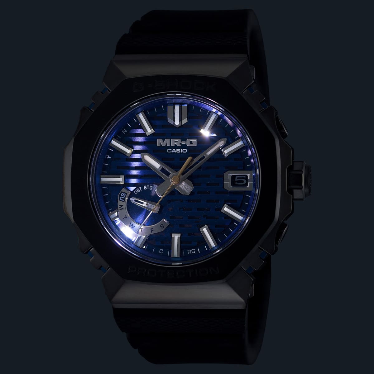 Éclairage LED de l'horloge analogique MRG-B2100R-2A