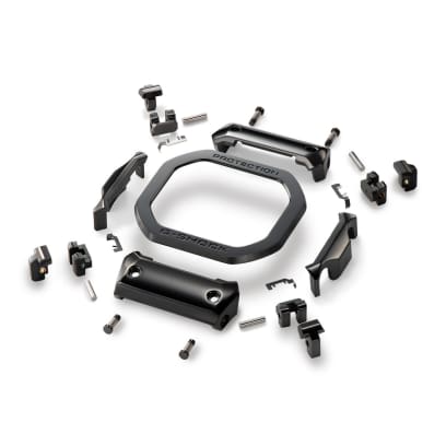 Illustration des pièces individuelles qui composent le boîtier du MRG-B5000B-1