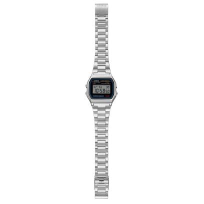 CASIO A158WA-1 手錶 銀色 #7