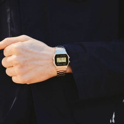 CASIO A158WEA-1 手錶 銀色 #3