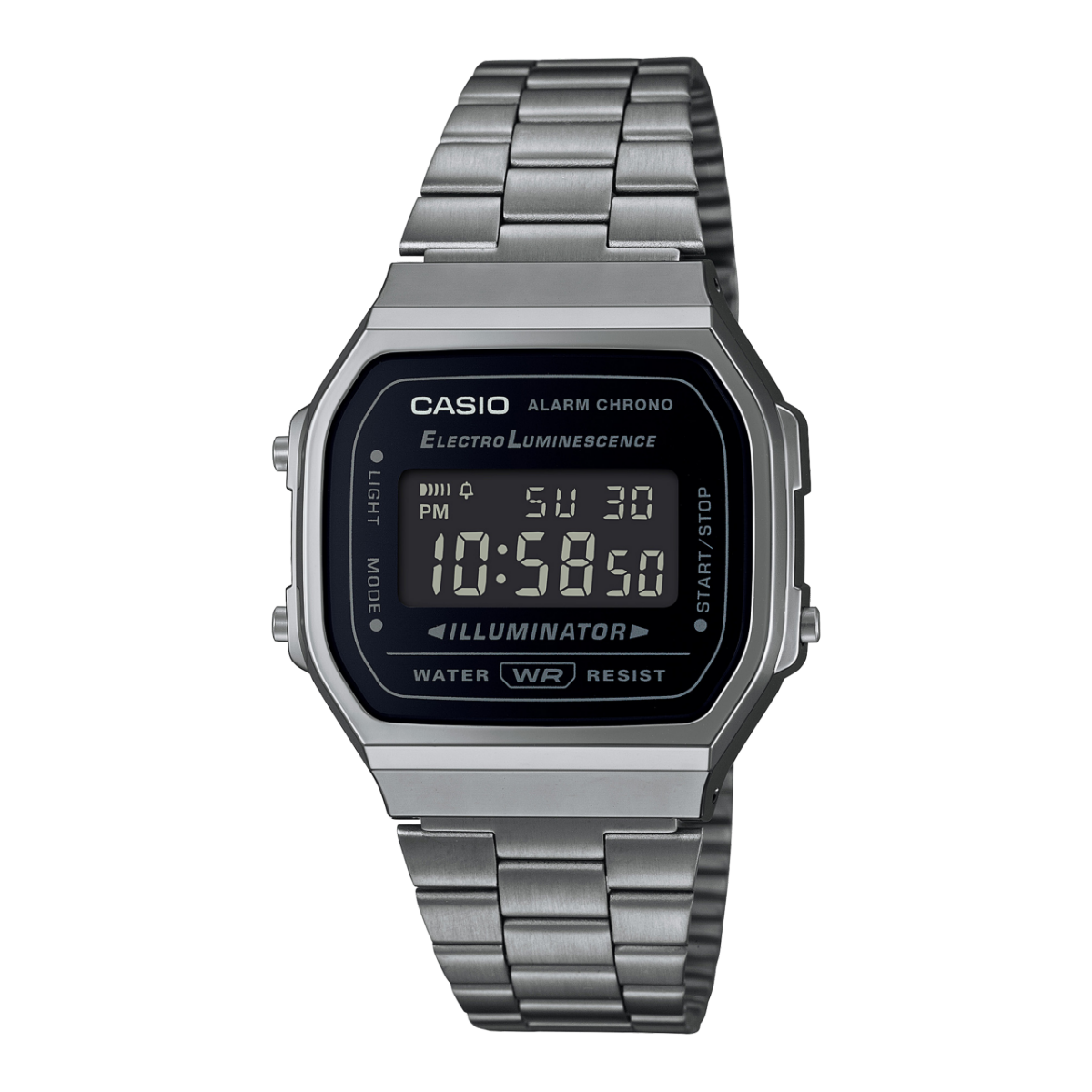CASIO A168WGG-1B 手錶 灰色 #1