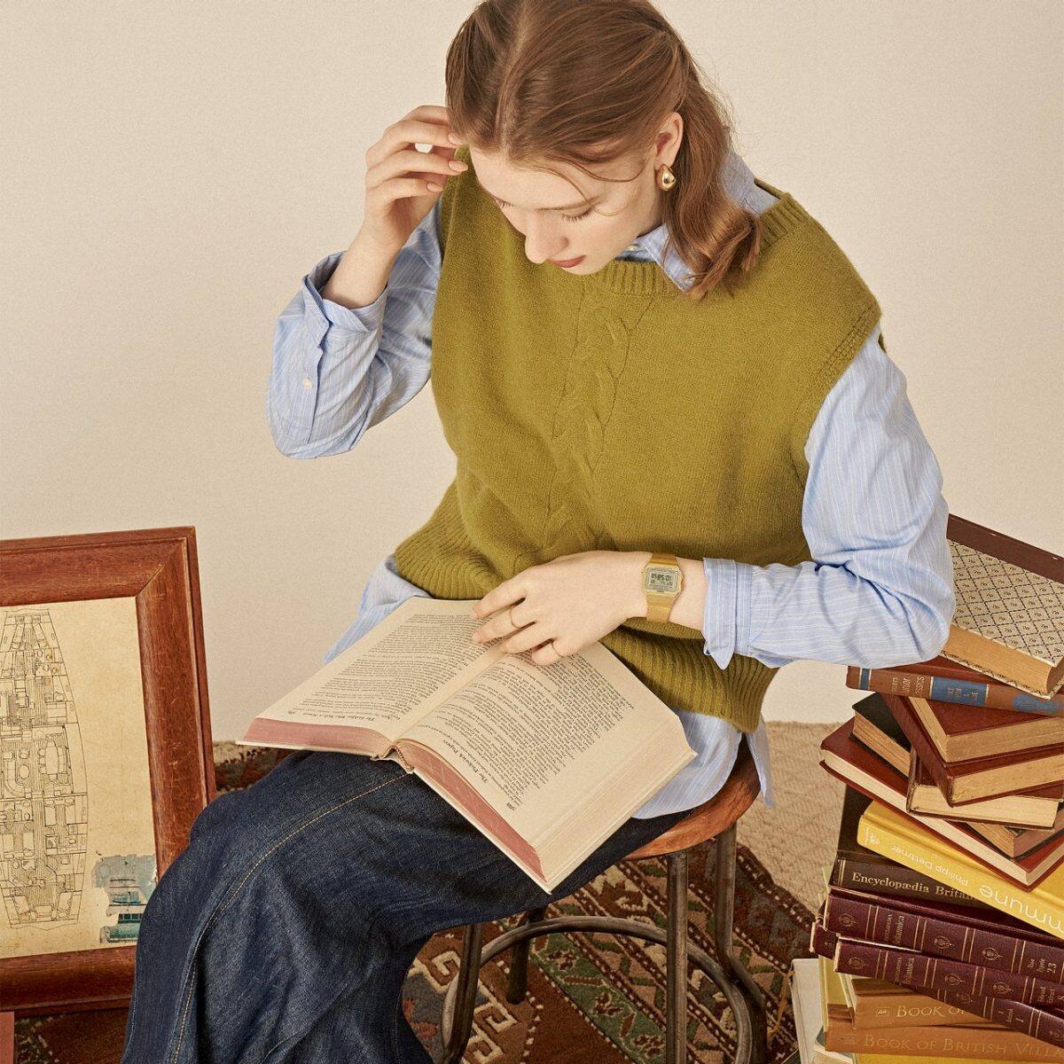 CASIO A700WMG-9A 手錶 金色 #3