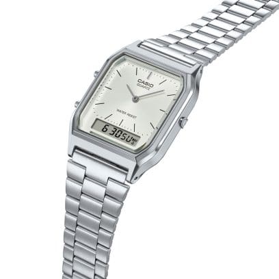 CASIO AQ-230A-7AMQY 手錶 銀色 #6