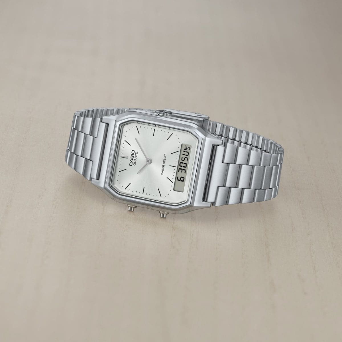 CASIO AQ-230A-7AMQY 手錶 銀色 #9
