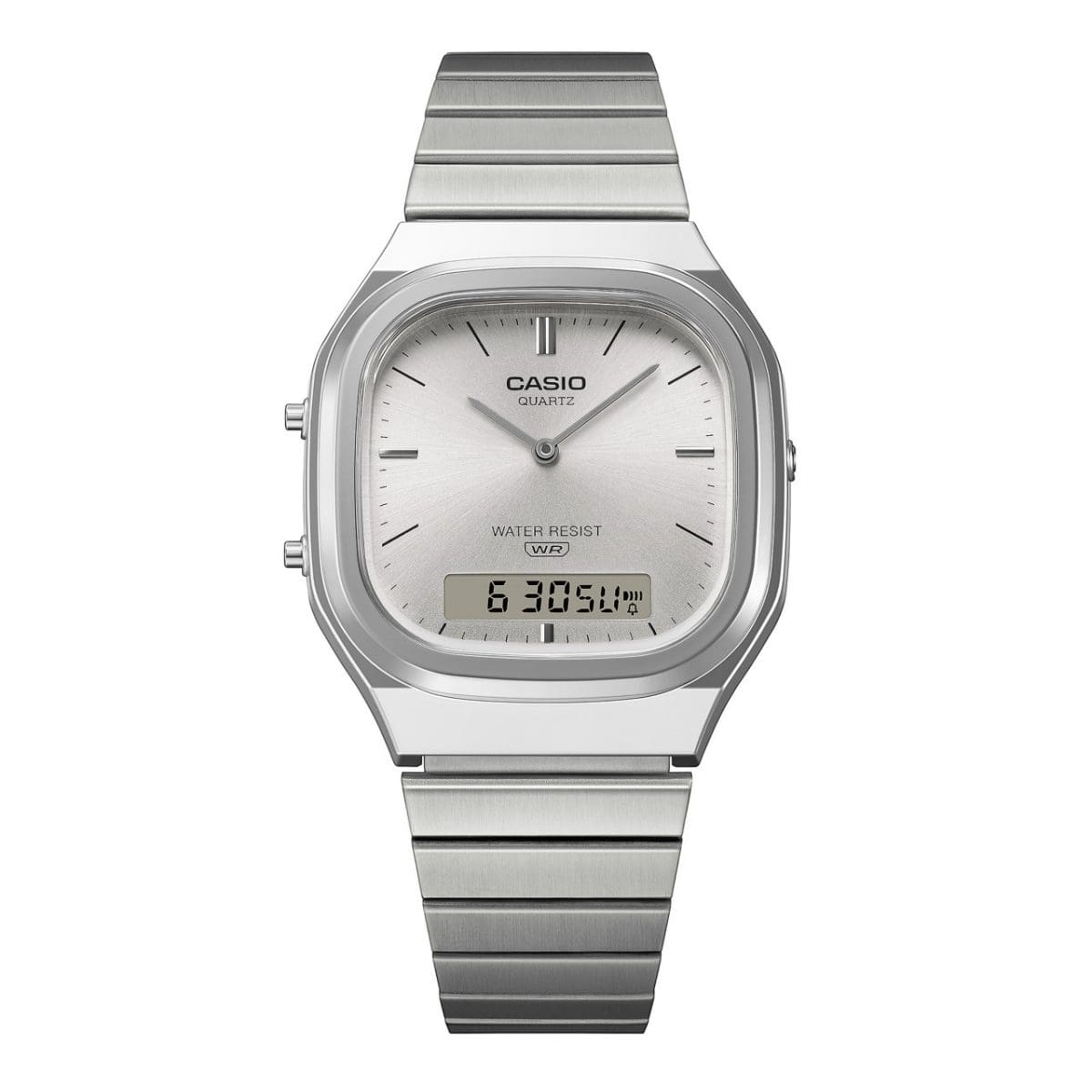 CASIO AQ-240E-7A 手錶 銀色 #6