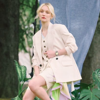 CASIO AQ-240E-7A2 手錶 銀色 #9