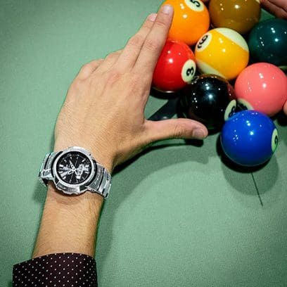 G-SHOCK AWM-500D-1A 手錶 銀色 #10