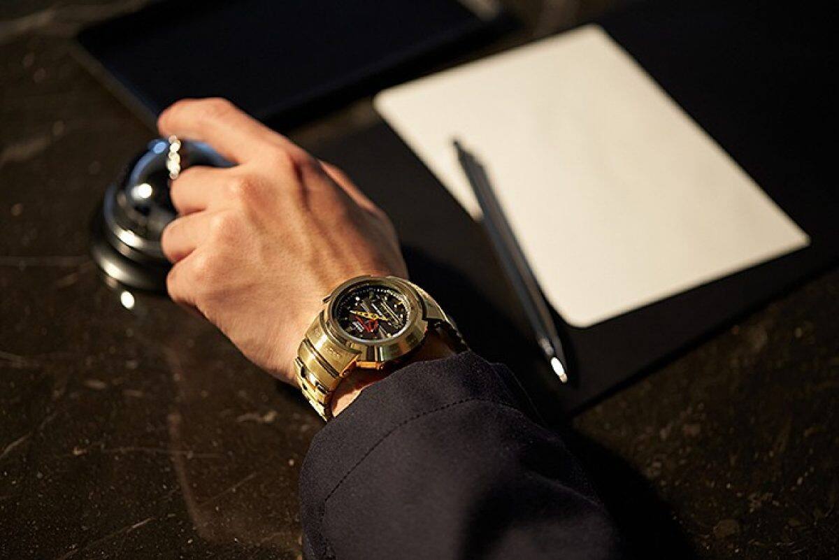 G-SHOCK AWM-500GD-9A 手錶 金色 #8