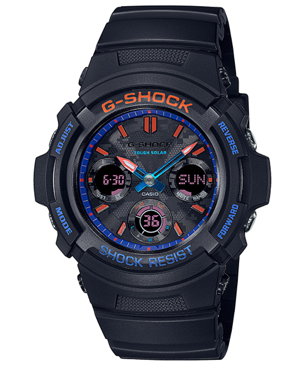 G-SHOCK AWR-M100SCT-1A 手錶 黑色 #1