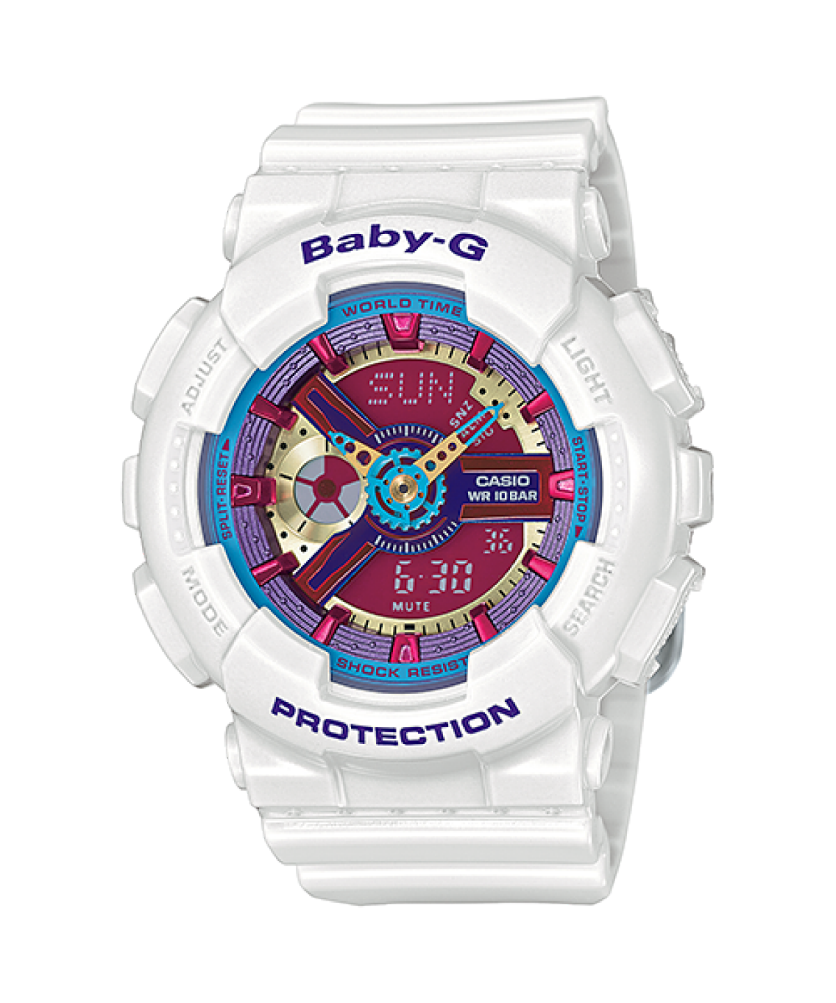 BABY-G BA-112-7A 手錶 白色 #1