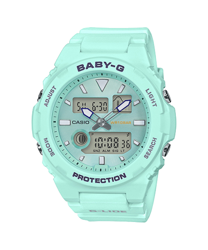 BABY-G BAX-100-3A 手錶 綠色 #1